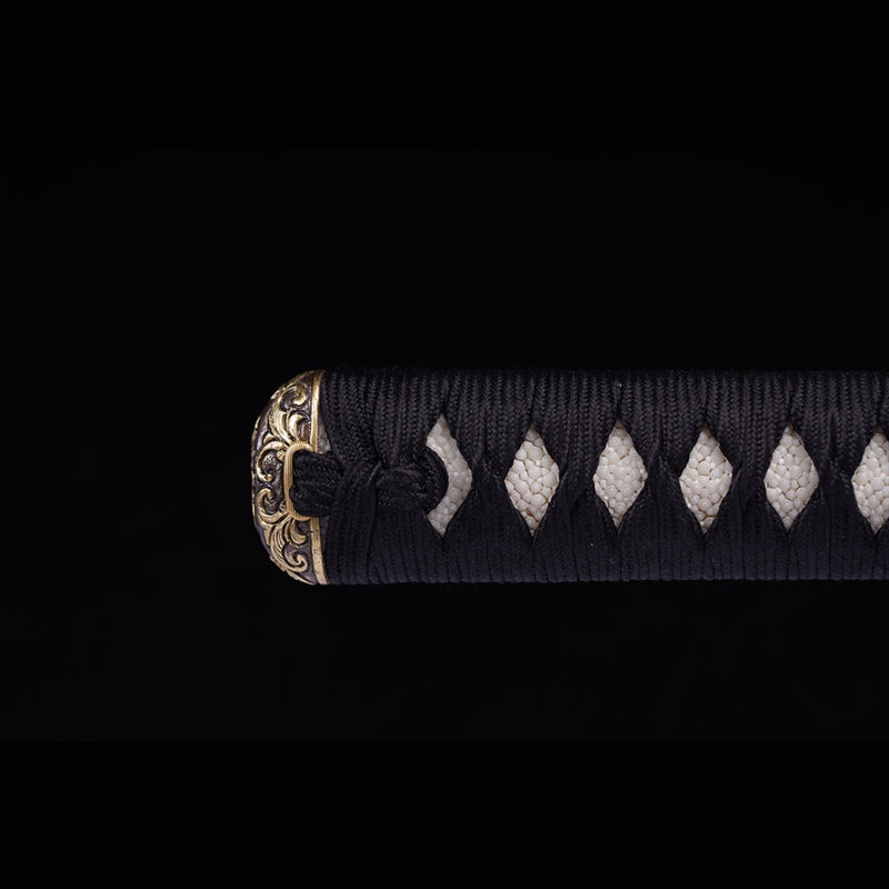 Hand Forged Japanese Samurai Katana Sword LD Steel Blade Vacuum+Cryoge 