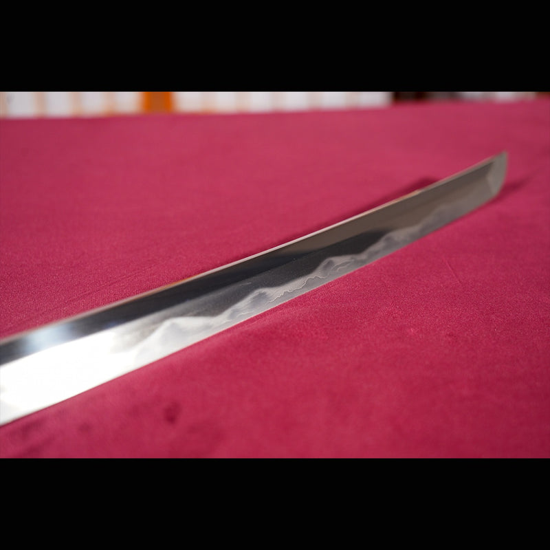Hand Forged Japanese Samurai Katana Sword Folded Steel Sashikomi A+ Polishing Grade Full Tang 