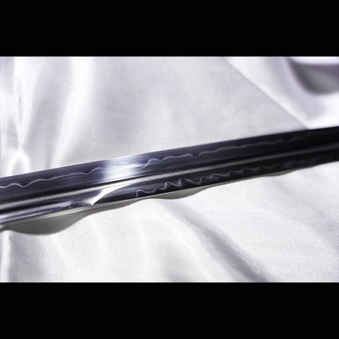 Hand Forged Japanese Samurai Katana Sword T8 Tool Steel Blade Clay Tempered Full Tang-COOLKATANA-ZS-0036-U