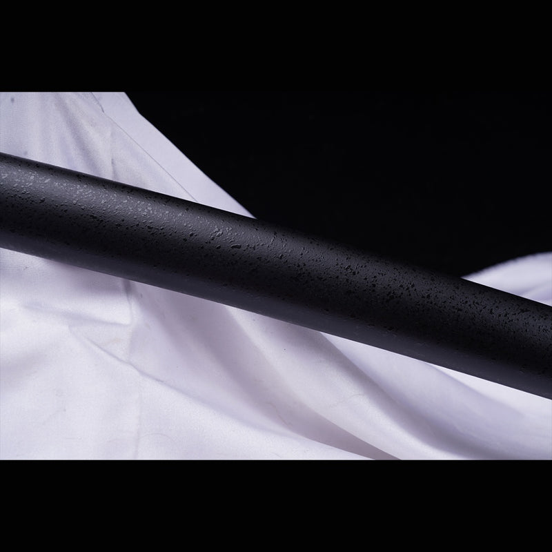 Handgeschmiedetes japanisches Samurai-Katana-Schwert, Klinge aus 1045er-Stahl, ölgehärtete Tsuba-Legierung 