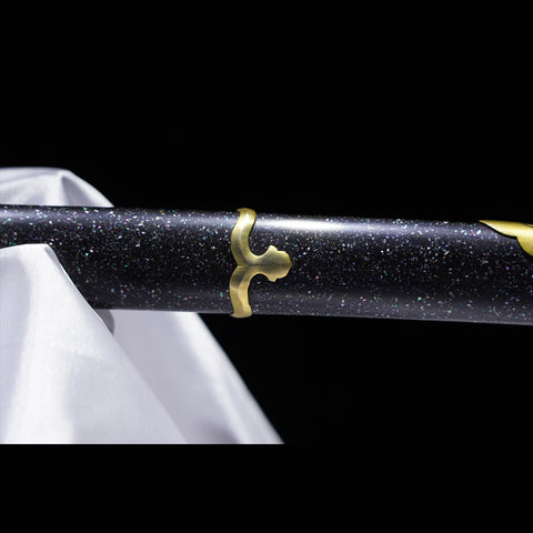 Hand Forged Japanese Samurai Katana Sword Folded Steel Sashikomi A+ Polishing Grade Clay Tempered-COOLKATANA-ZS-0016-U