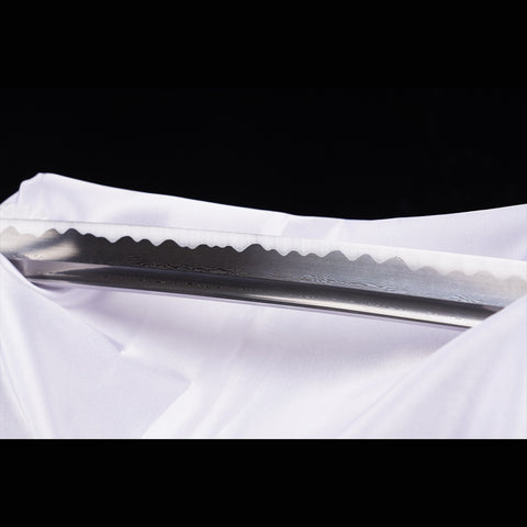 Hand Forged Japanese Samurai Katana Sword Folded Steel Blade Oil Quenching Full Tang-COOLKATANA-ZS-0028-U