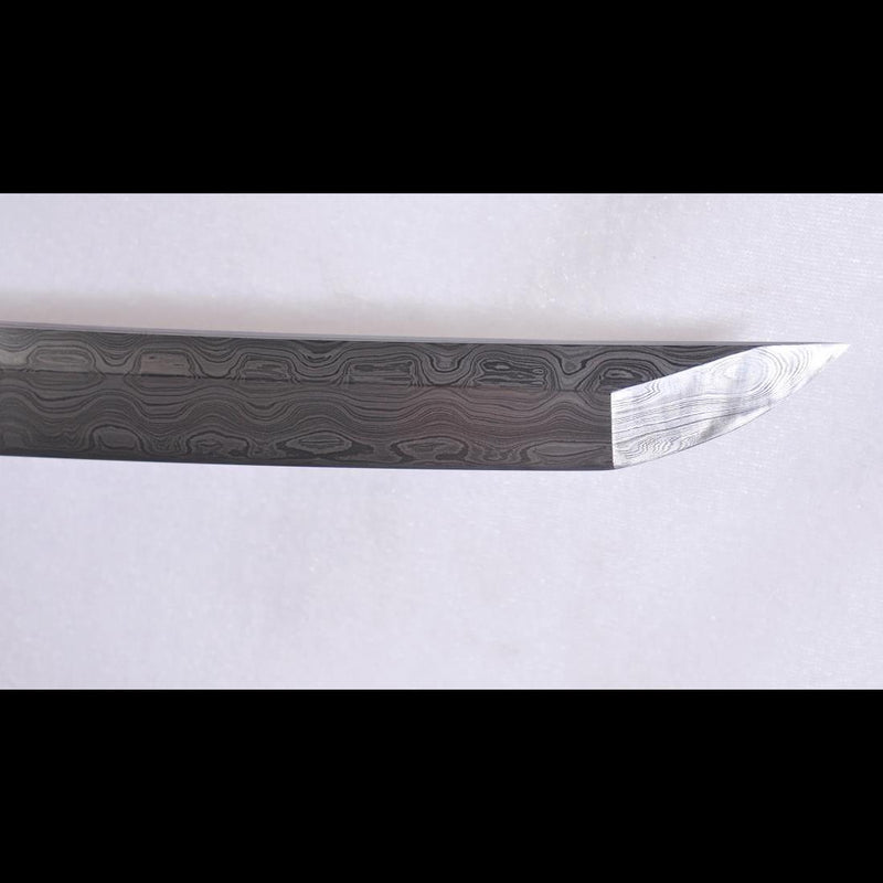 Handgeschmiedetes japanisches Samurai-Tachi-Schwert 1095Damscus, gefalteter Stahl 