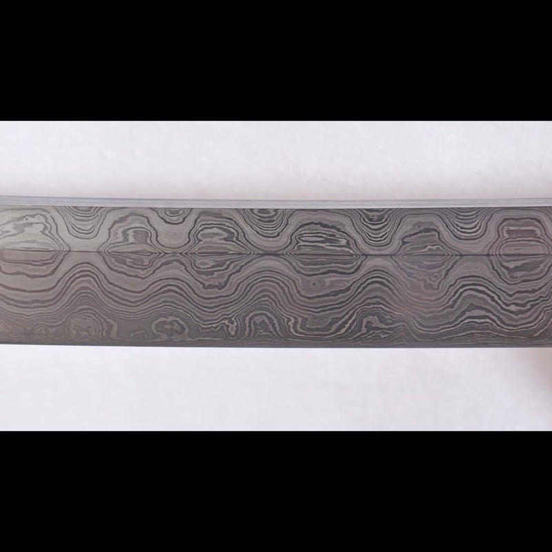 Handgeschmiedetes japanisches Samurai-Tachi-Schwert 1095Damscus, gefalteter Stahl 