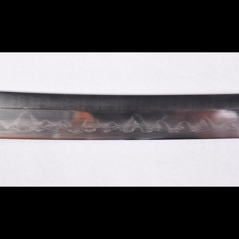 Handgeschmiedetes japanisches Samurai-Tachi-Schwert 1095 Gefalteter Clay Tempered Steel Full Tang - COOLKATANA 