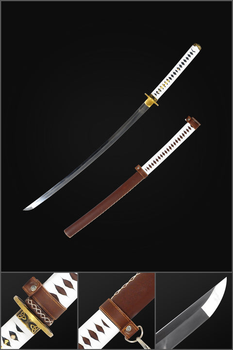 Hand Forged Walking Dead Katana Sword Zombie Killer 9260 Spring Steel Strong Blade Full Tang-COOLKATANA-SL-1211-U