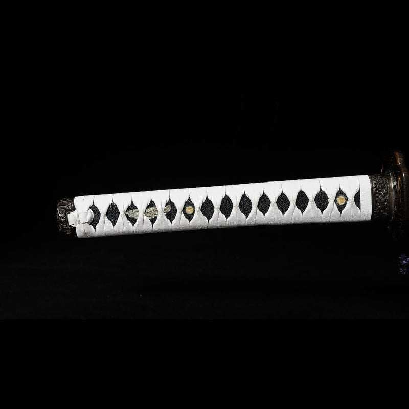 High-end Ghost of Tsushima Replica Sword 1095 Folded Steel 