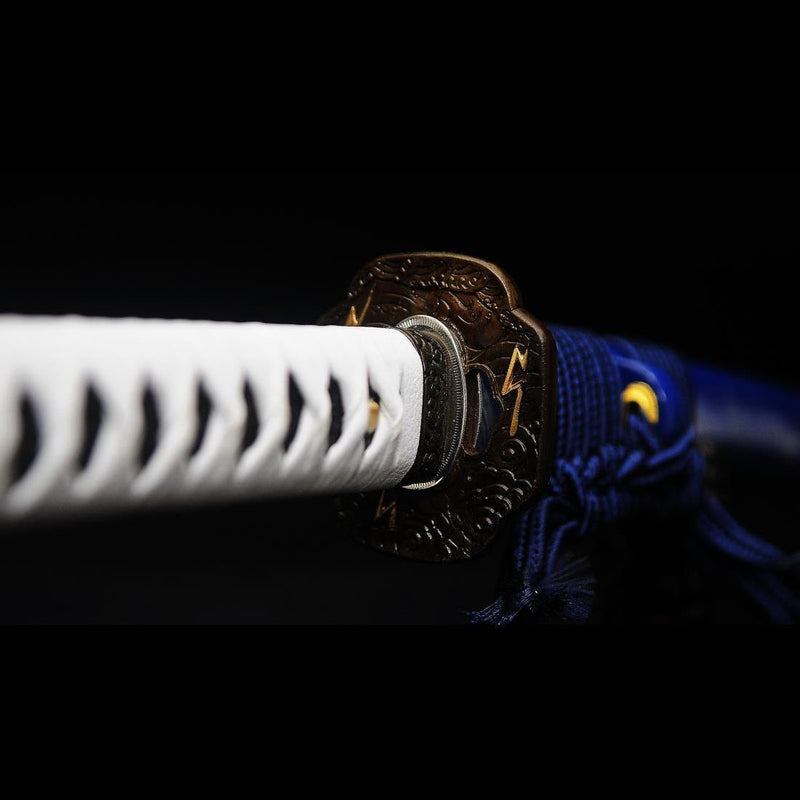 High-end Ghost of Tsushima Replica Sword 1095 Folded Steel 