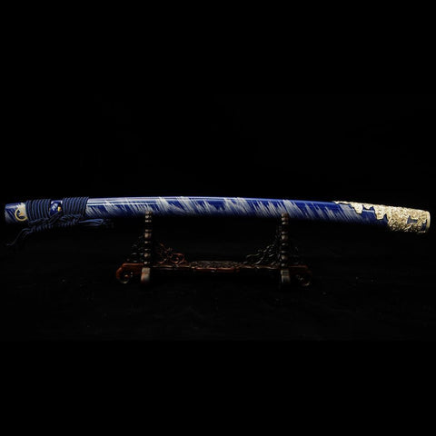 game sword katana ghost of tsushima Clan Sakai Katana Sword 1095 Folded Steel SL-1428-U COOLKATANA 3