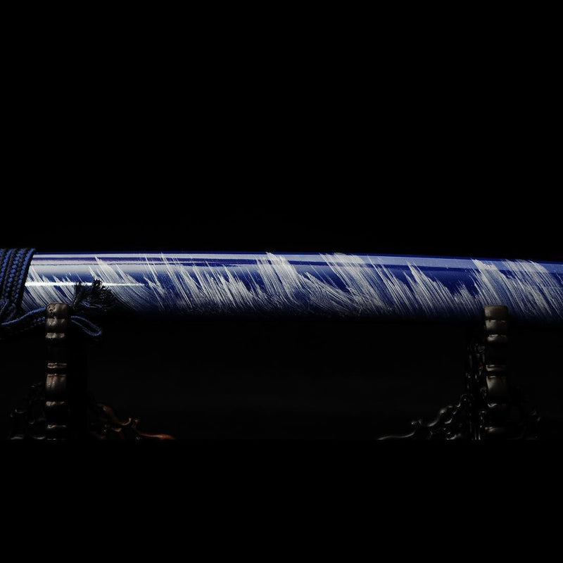 High-end Ghost of Tsushima Replica Sword 1095 Folded Steel 