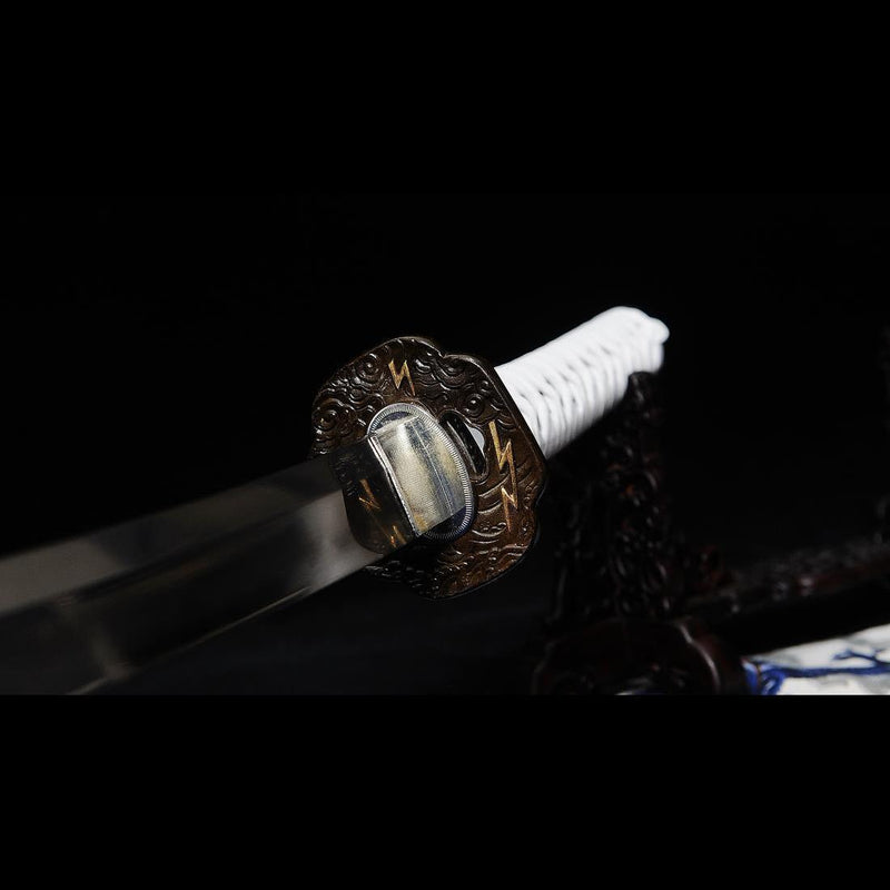 High-end Ghost of Tsushima Replica Sword 1095 Folded Steel 
