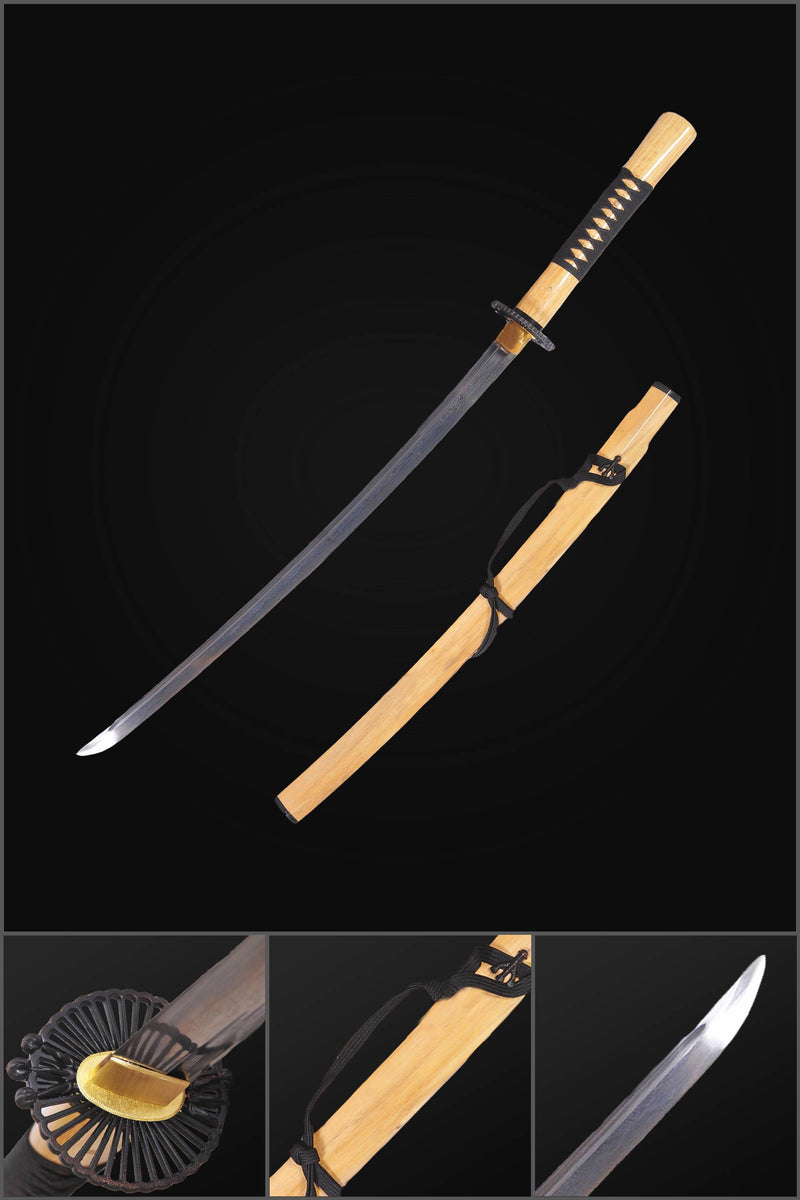Handmade 47 Ronin Katana Sword Folded Steel Battle Ready 