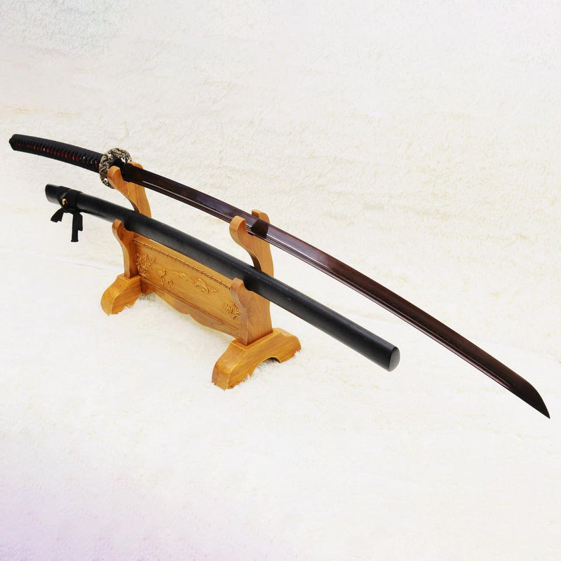 Hand Forged 53inch Nodachi Japanese Samurai Long Sword Folded Steel Re 