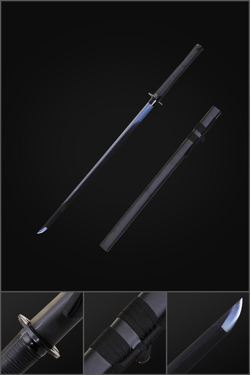 Hand Forged Japanese Ninja Sword Set Gemini Twin Ninjato Folde Steel I 